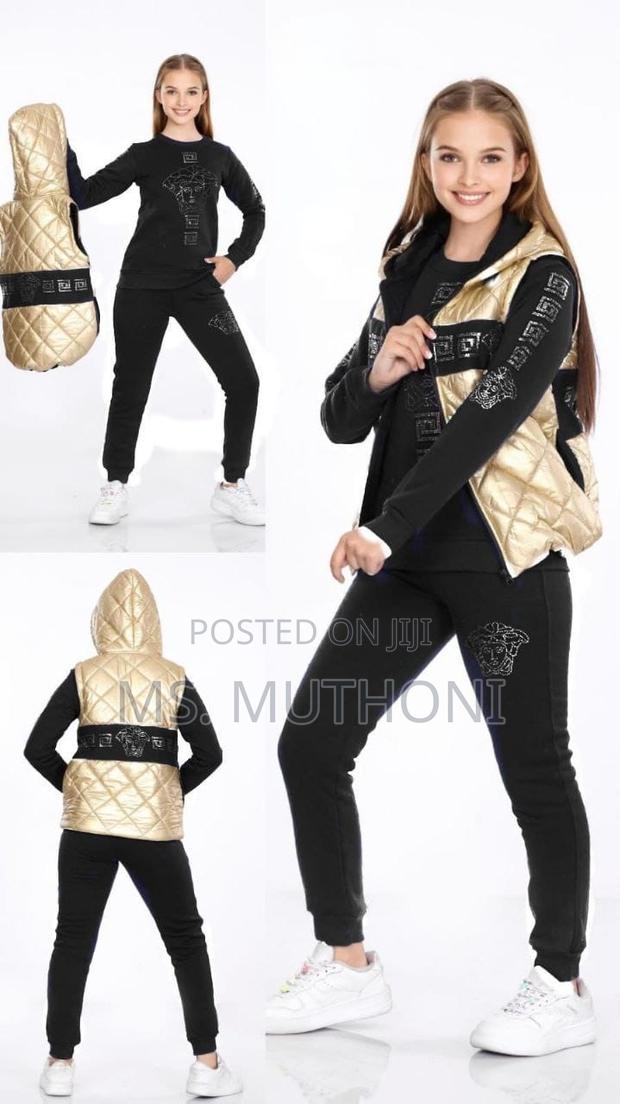 Girls 3 Piece Trucksuits - thumbnail 4