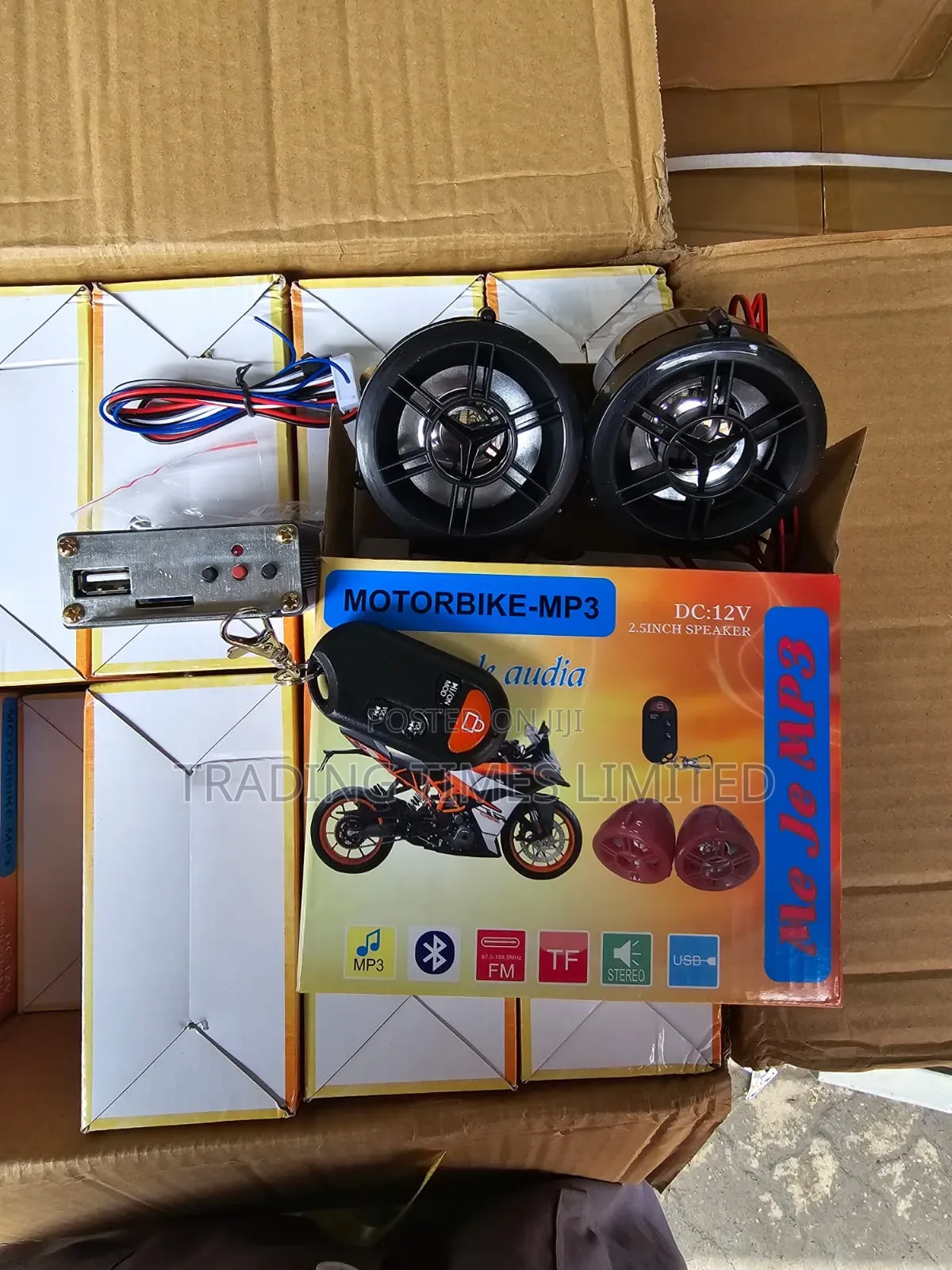 Motorcycle Audio MP3 Radio With BT
