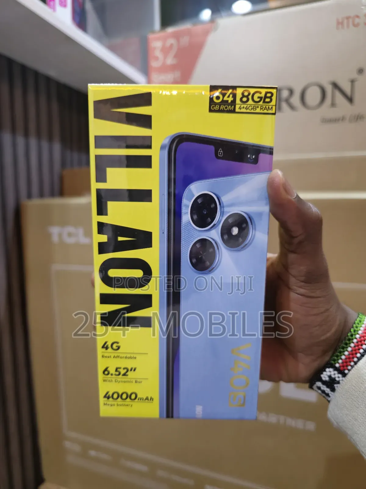 New Villaon V40s 64 GB Black