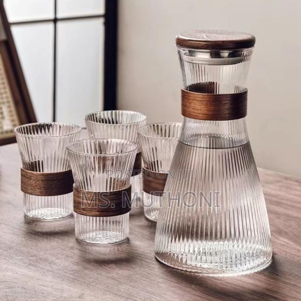 Water /Juice Glasses Pitcher Set - thumbnail 2
