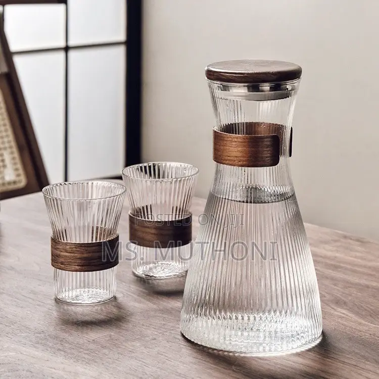 Water /Juice Glasses Pitcher Set