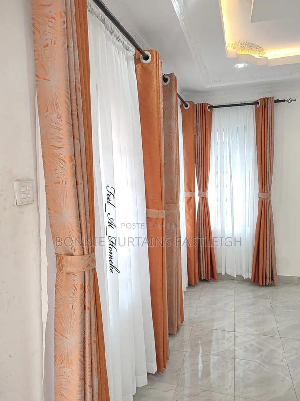 Orange Curtains for Sale - main view