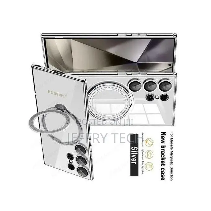 Plating Transparent Case for Magsafe Galaxy S24 Ultra Sumsun