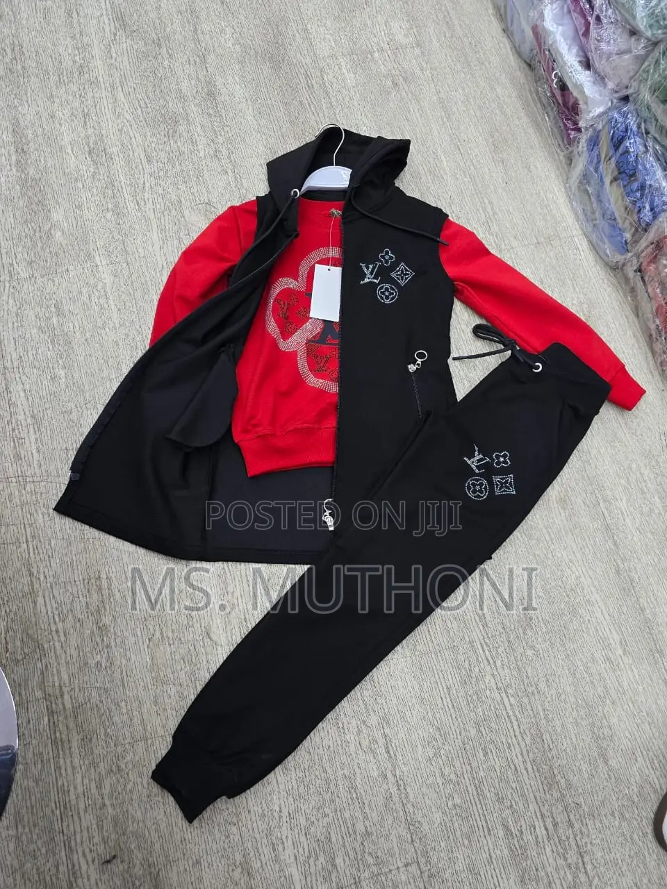 Girls Three Piece Long Hood 3 -12yrs