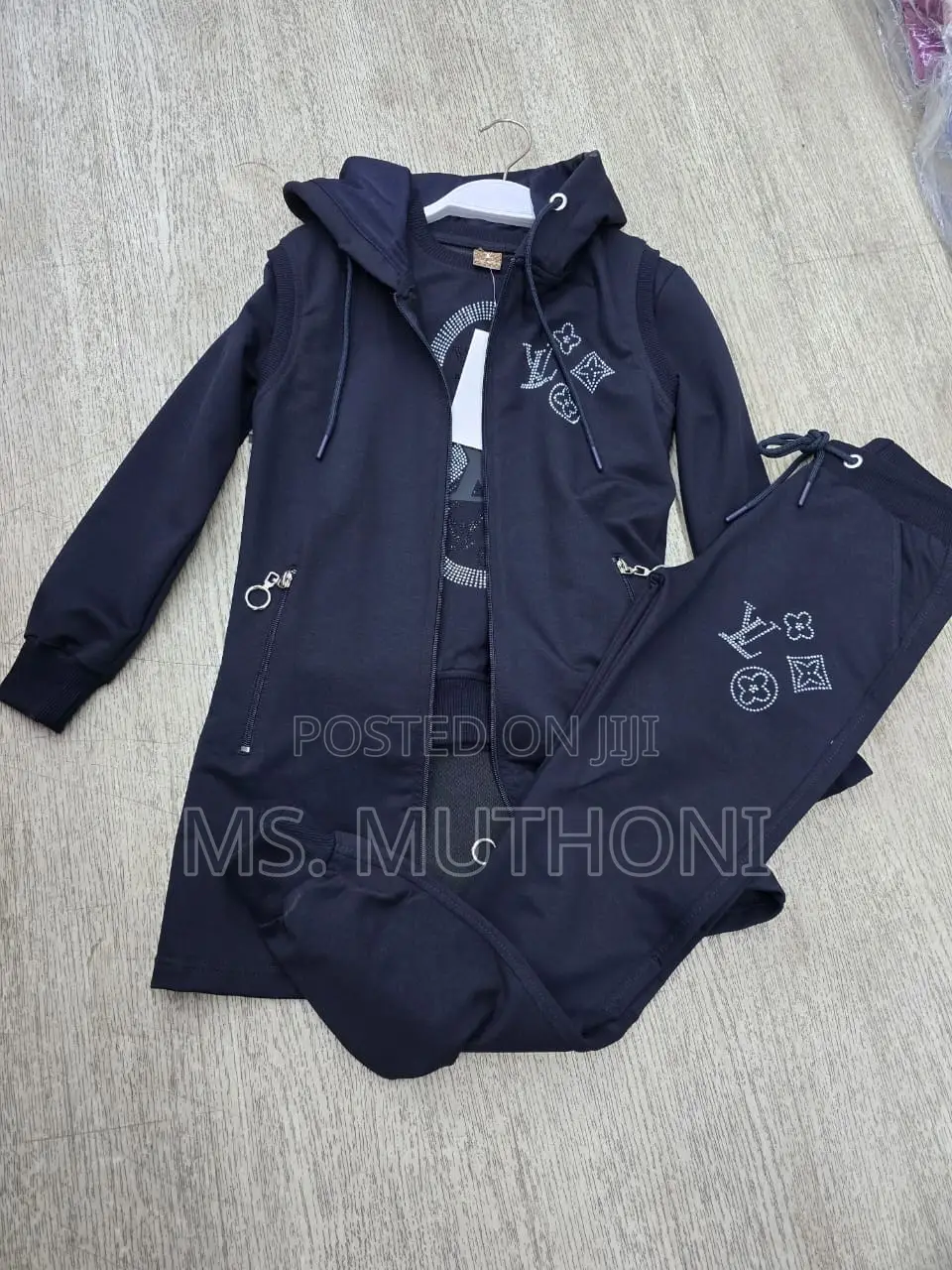 Girls Three Piece Long Hood 3 -12yrs