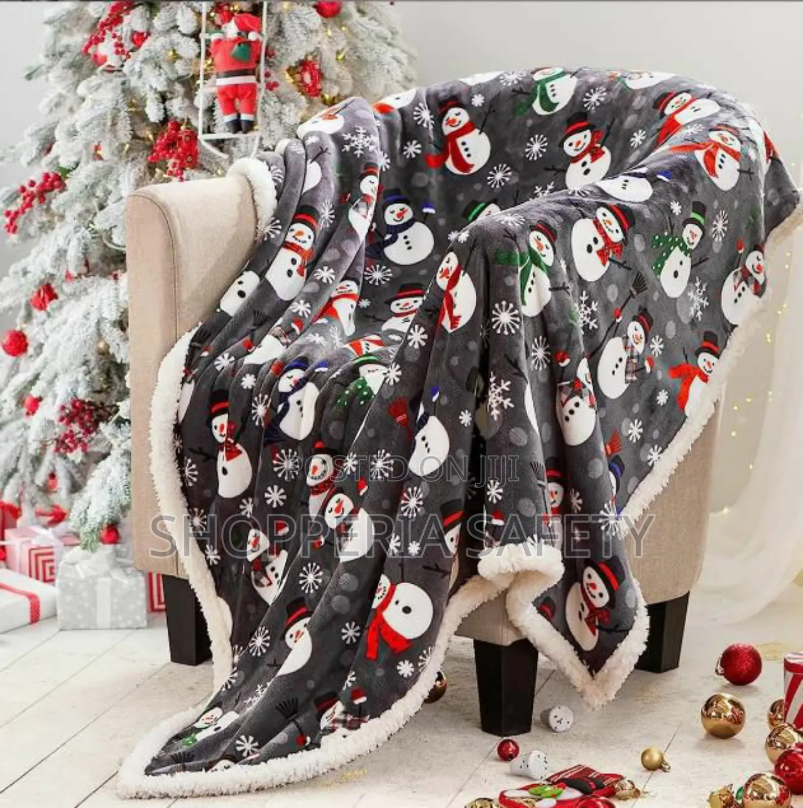 Double Layered Xmas Themed Blankets