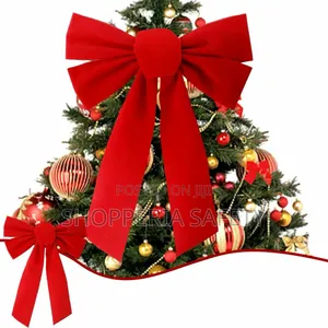 Red Bow- Large Size