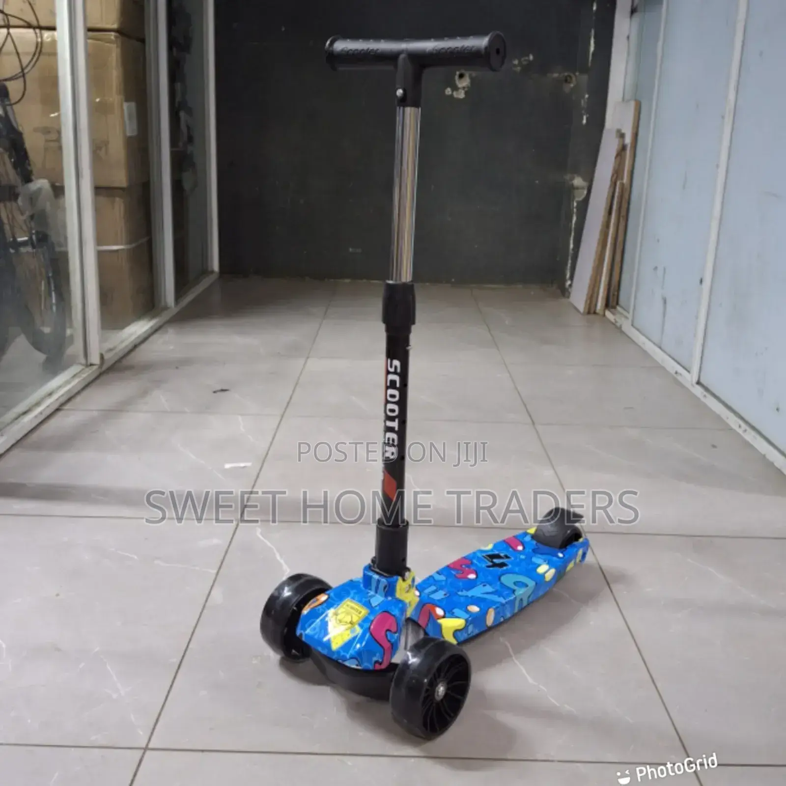 Kids Wide Wheels Scooter 