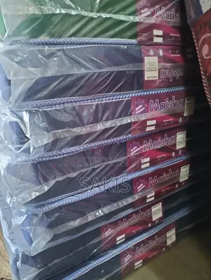 Mtandao! 74 X 30 X 4 Blue Piping School Mattresses