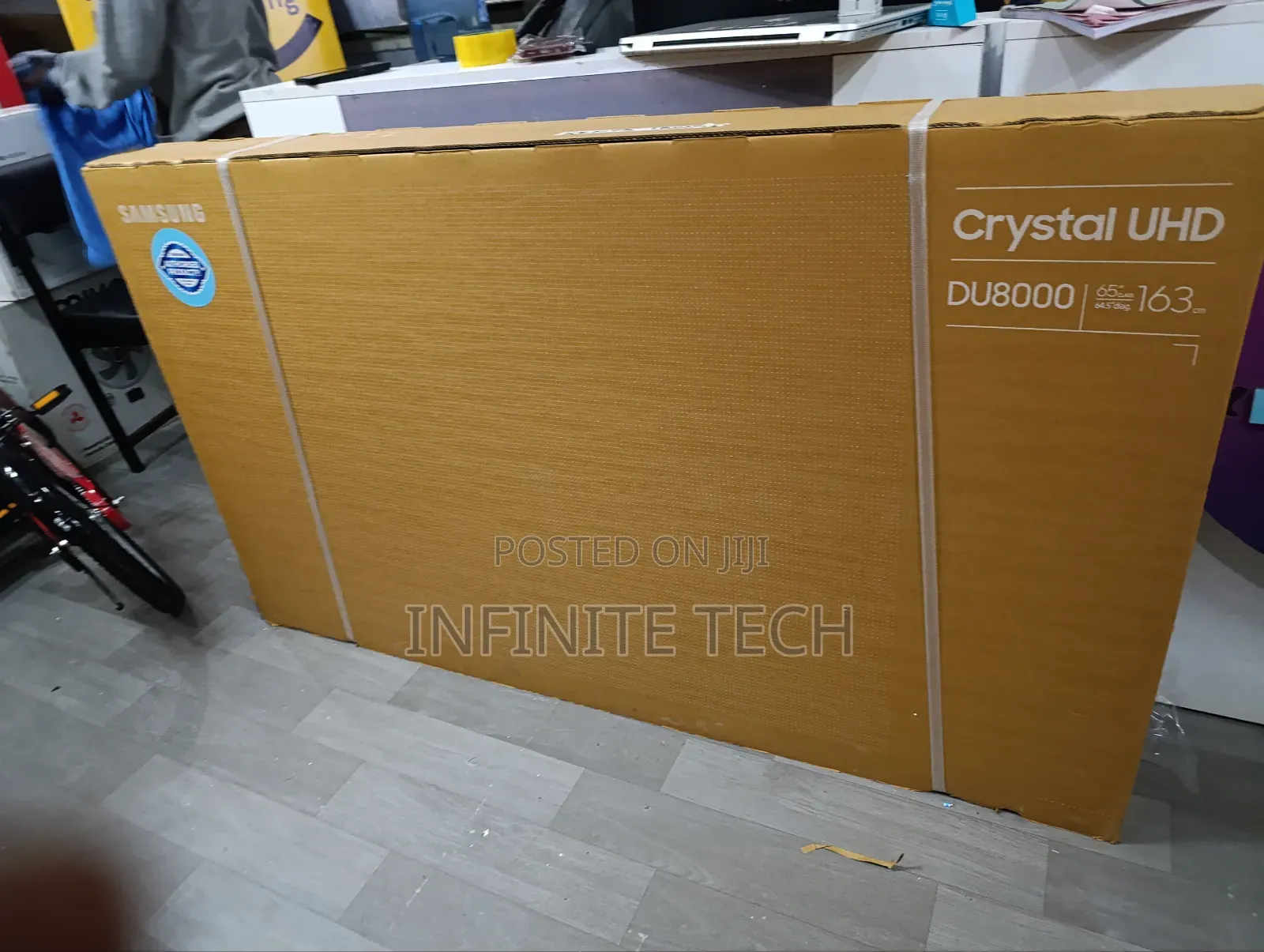 Samsung 75 Inch 75du8000 Crystal Uhd Hdr Tv (2024)