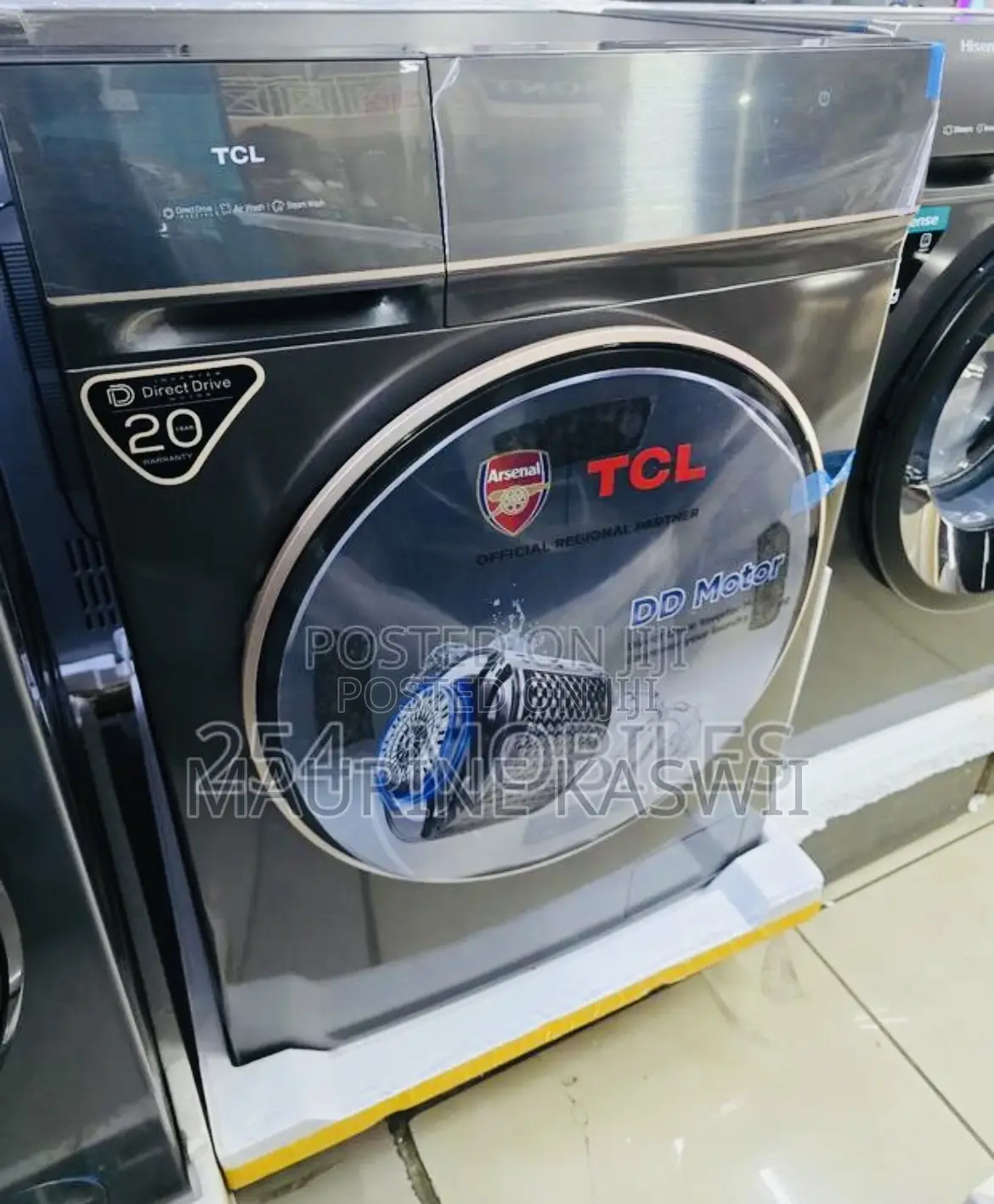 TCL C7110wdg 10kg Wash /7kg Dry Capacity Dd Inverter