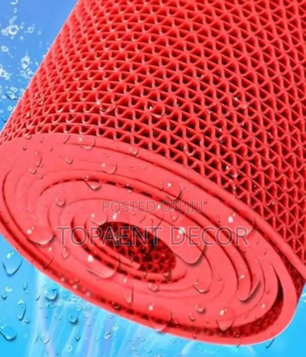 Red PVC Easy to Clean ANTISLIP MATS - main view