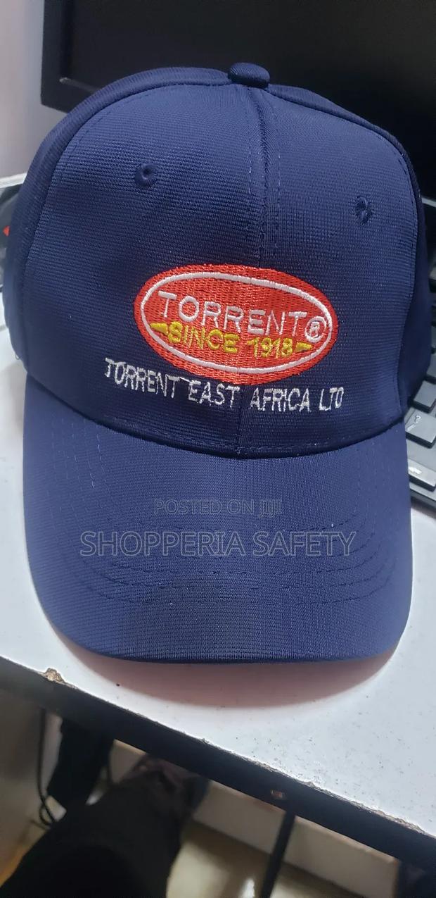 Brandable Navyblue Silk Caps - main view