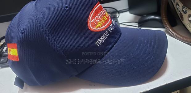 Brandable Navyblue Silk Caps - thumbnail 2