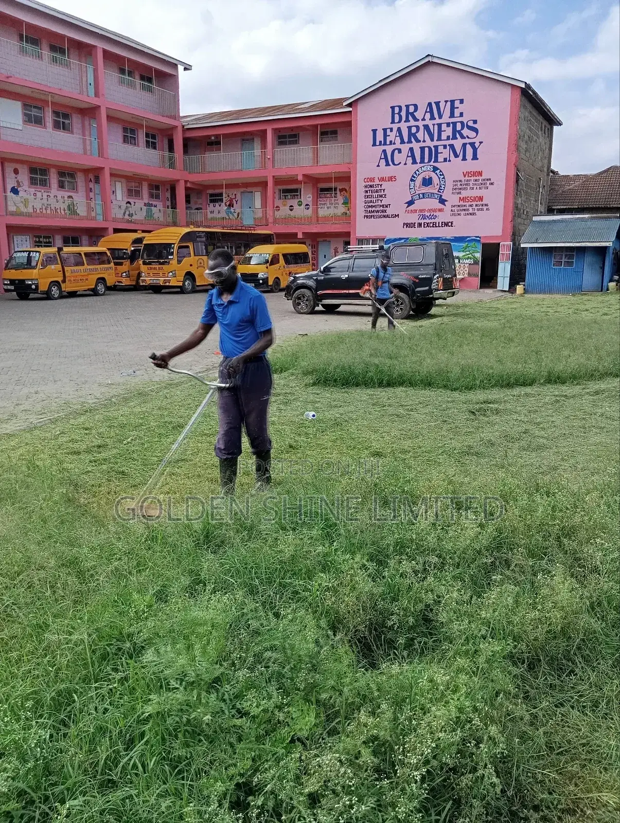 Grass Cutting and Flower Trimmings