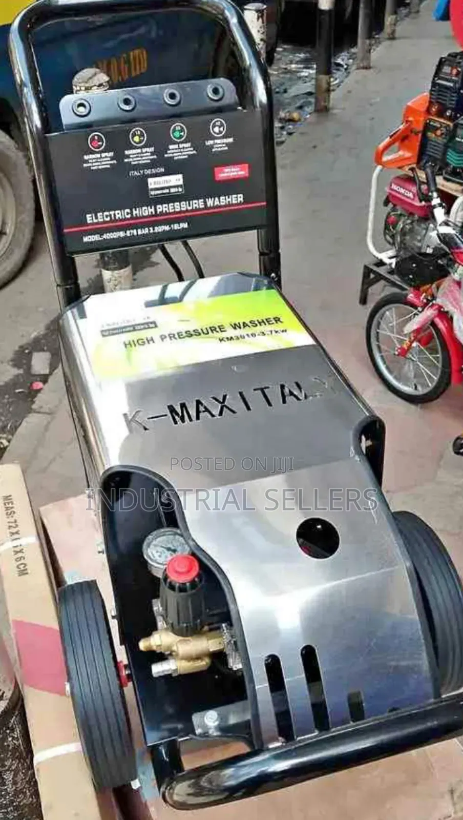 Approved 4000psi Kmax Italy High Pressure Washer Machine