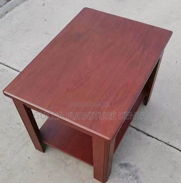 Coffee Table: Mahogany Executive Coffee Office Table - main view