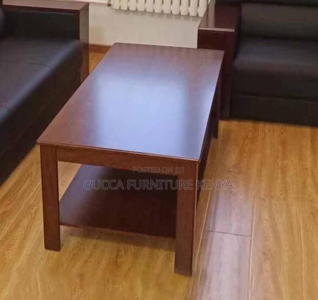 Coffee Table: Mahogany Executive Coffee Office Table - thumbnail 4