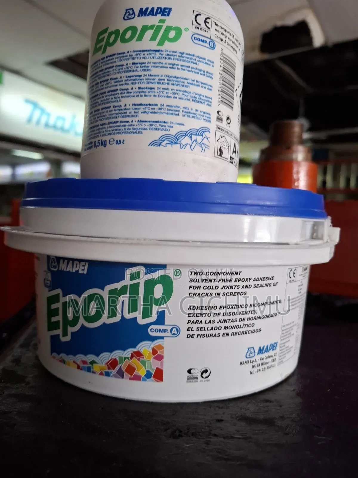 Adhesive Epoxy Eporip