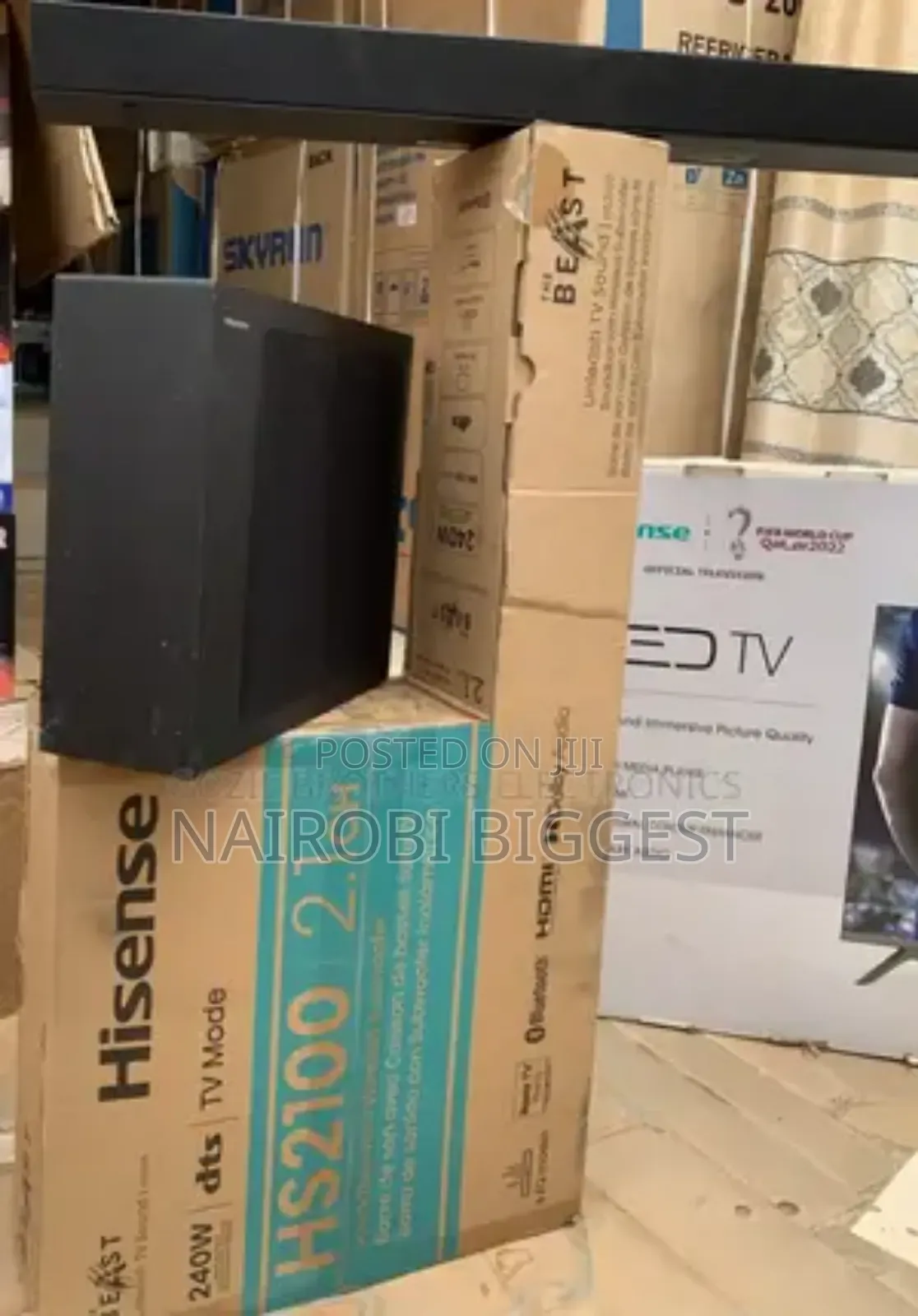 Hisense Hs2100 Powerful Wireless Soundbar