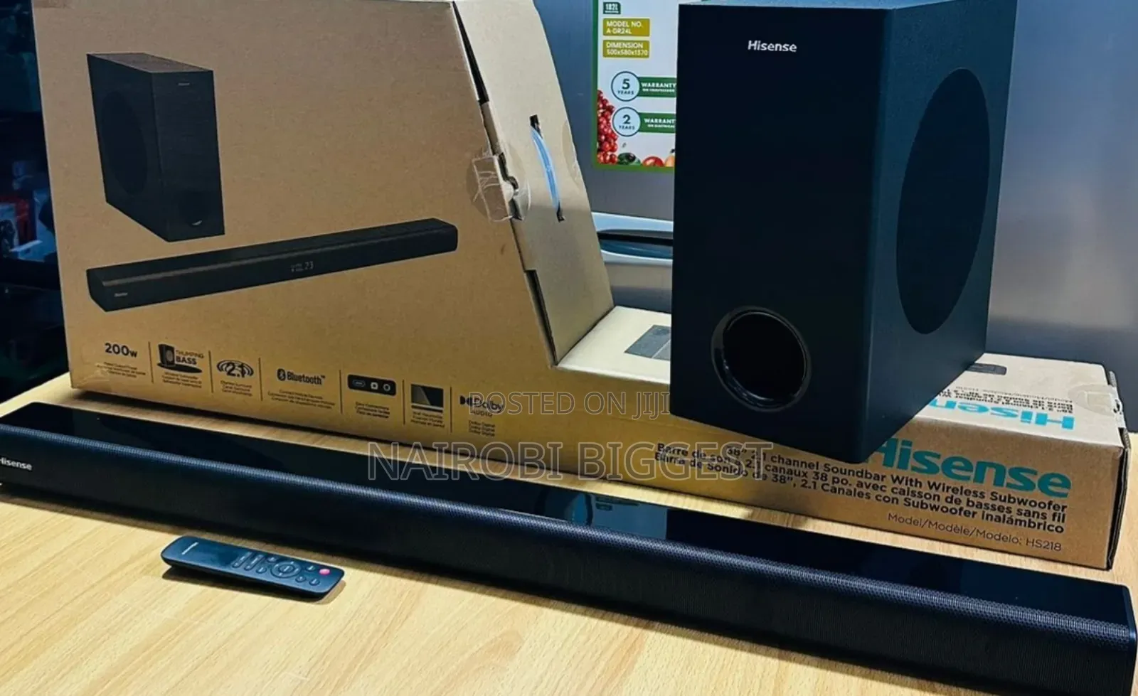 Hisense Powerful 3.1 Hs218 Amazing Soundbar