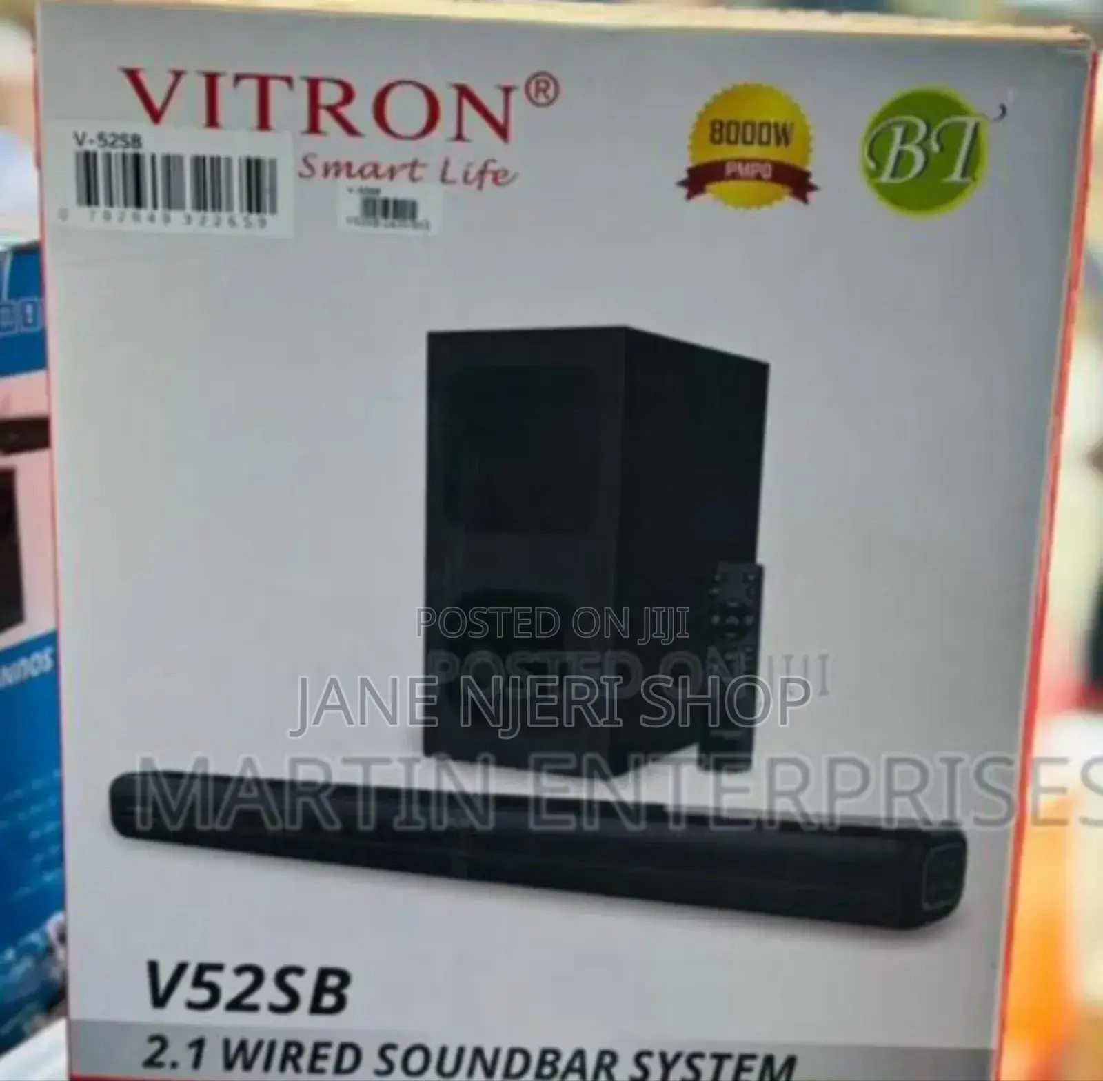 V52SB Sound Bar Brand New Vitron