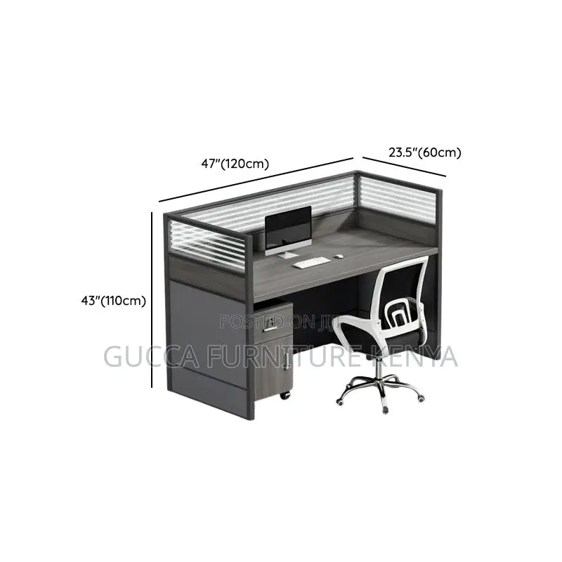 Workstation: One Seater Modular Office Workstation