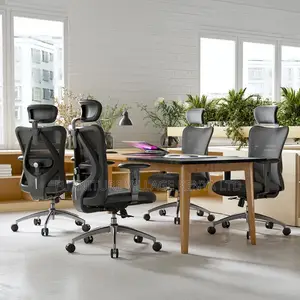 Staff Chairs; High-Back Orthopedic Executive Office Seat