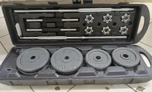 Brand New 50 KGS Dumbells Chrome With Gloves