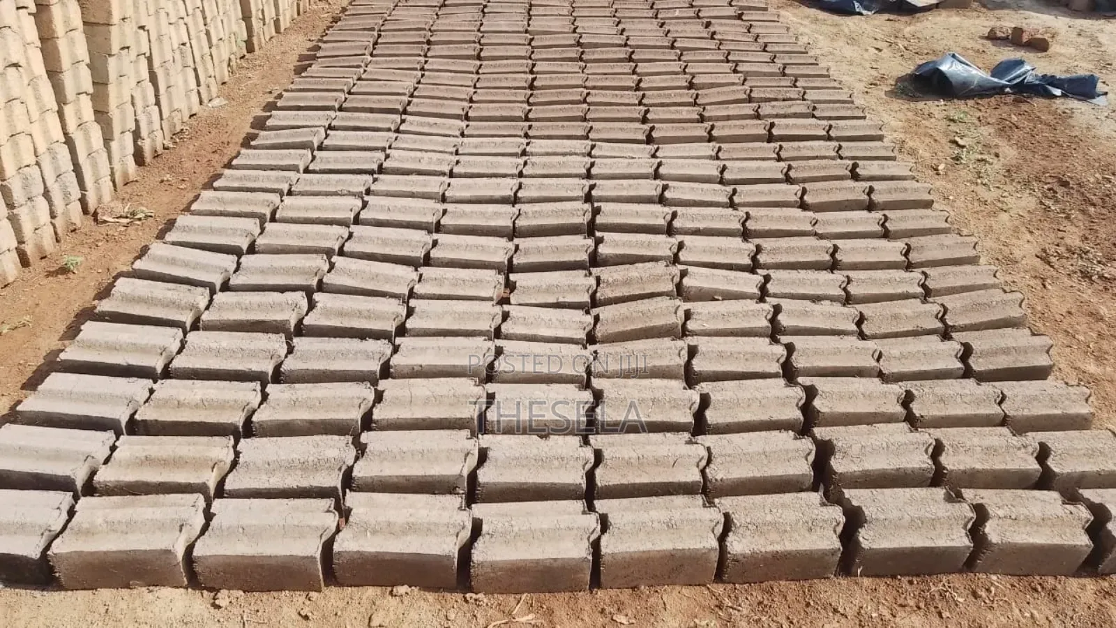 Interlocking Solid Soil Blocks
