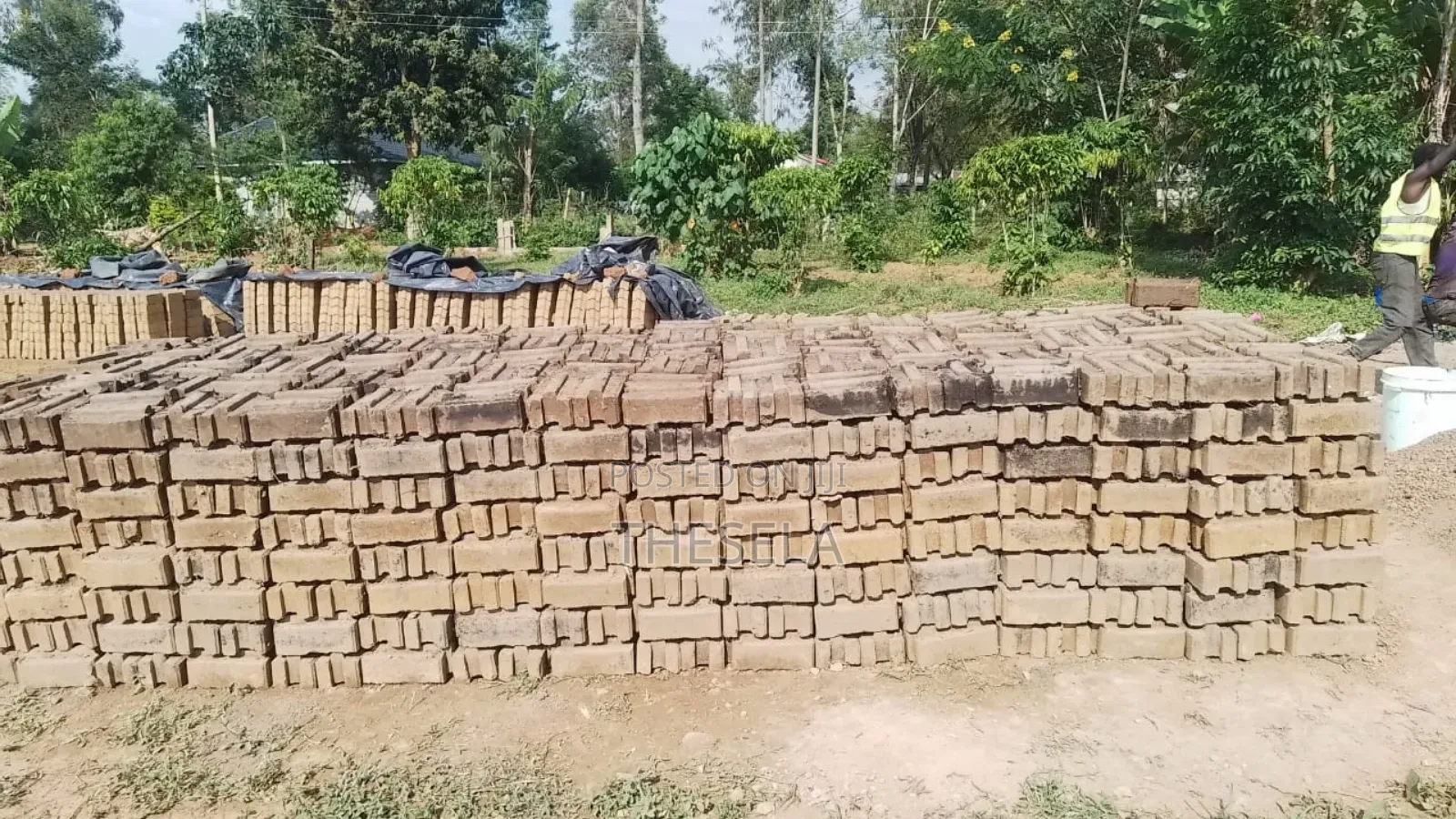 Interlocking Solid Soil Blocks