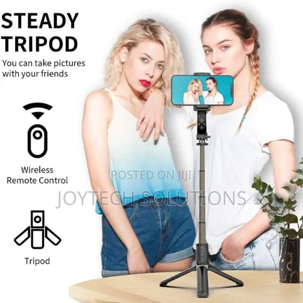 Steady Tripod Stand With Wireless Remote Bluetooth Shutter - thumbnail 2