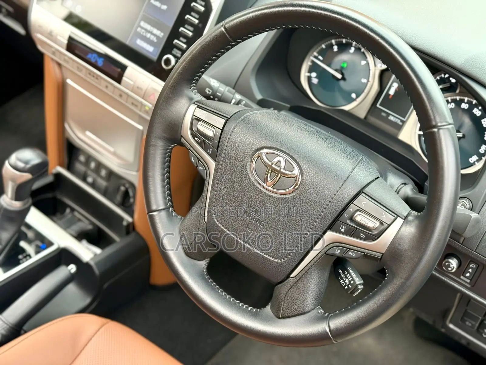 Toyota Land Cruiser Prado 2.8 2021 Black