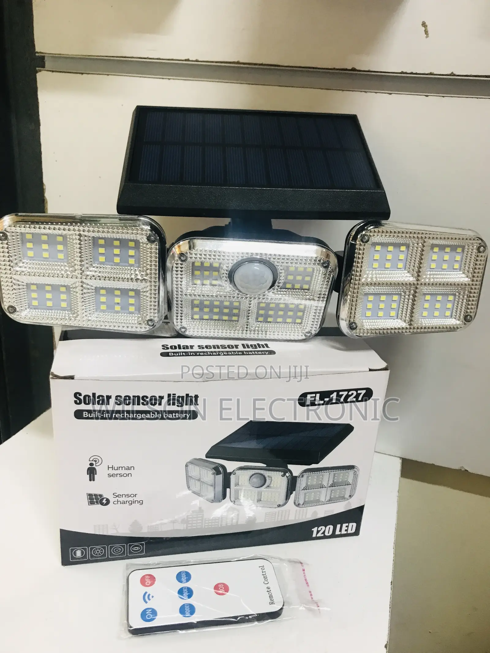 Motion Sensor Solar 3 Sides Lights