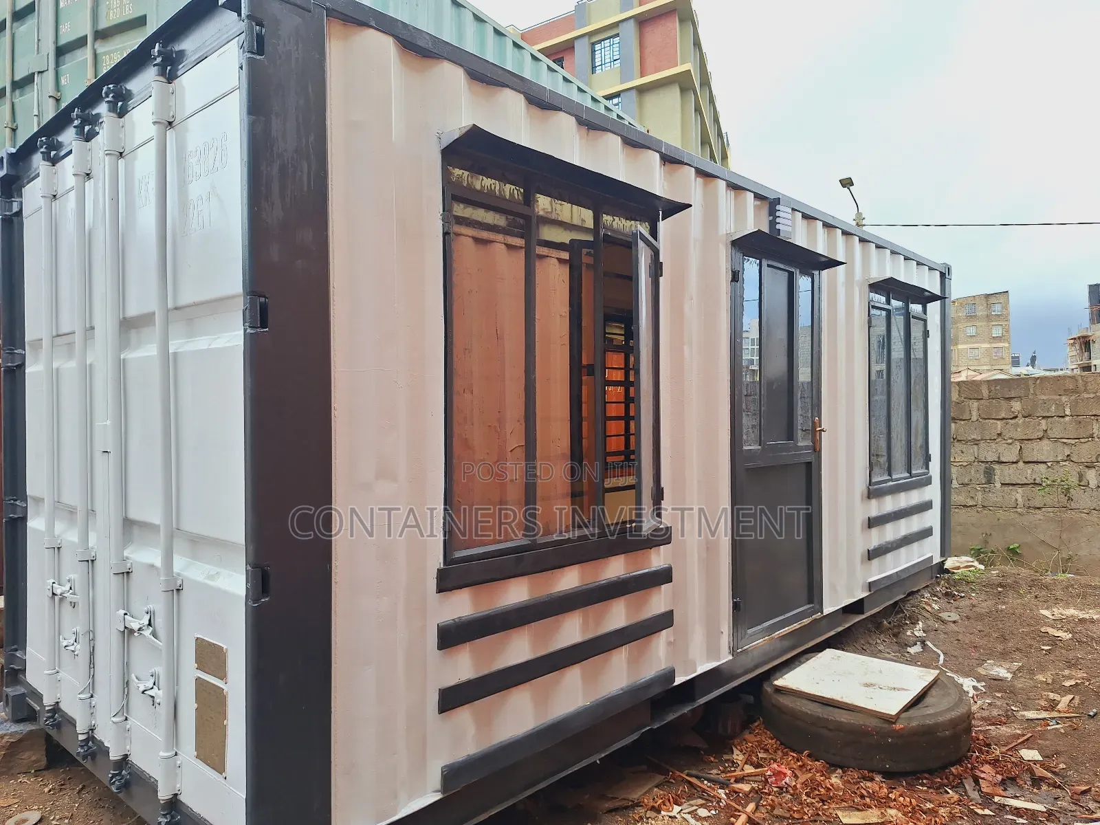 20ft Container Office- For Permanent or Temporary Use