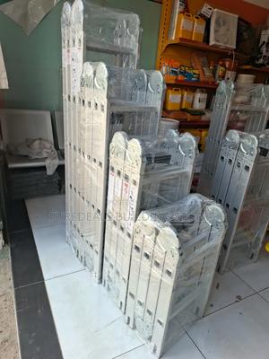 4 by 2 Multipurpose Aluminium Ladder 8ft. - main view