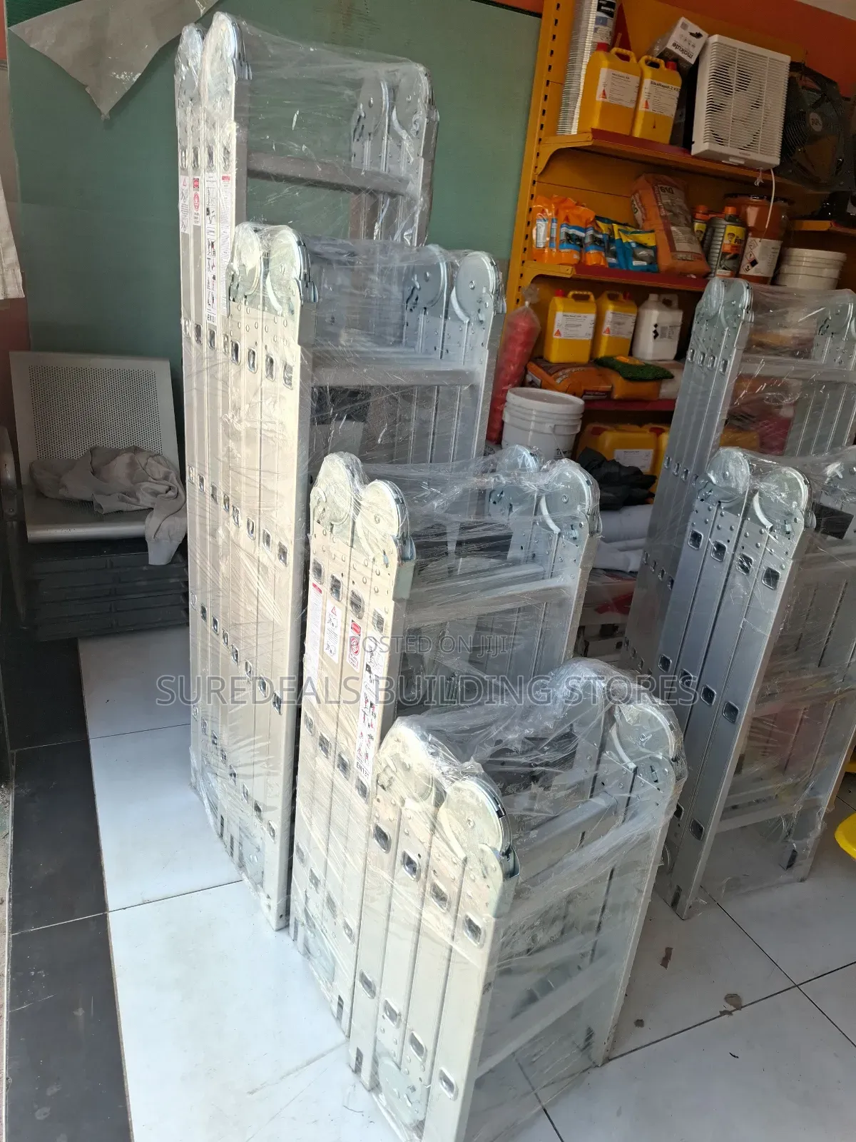 4 by 2 Multipurpose Aluminium Ladder 8ft.
