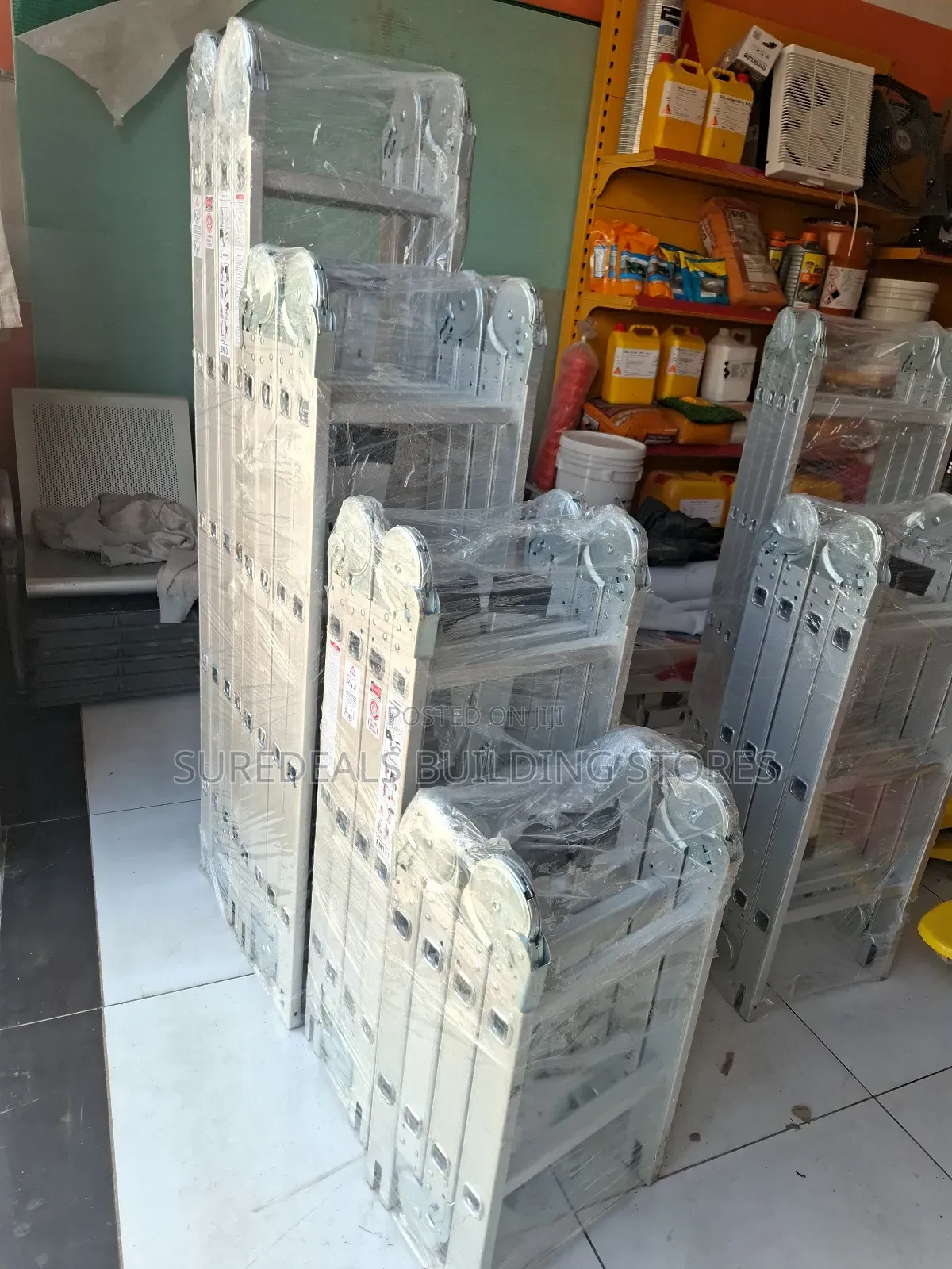 4 by 2 Multipurpose Aluminium Ladder 8ft.