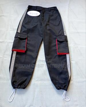 Casual Reflective Twill Cargo Pants - main view