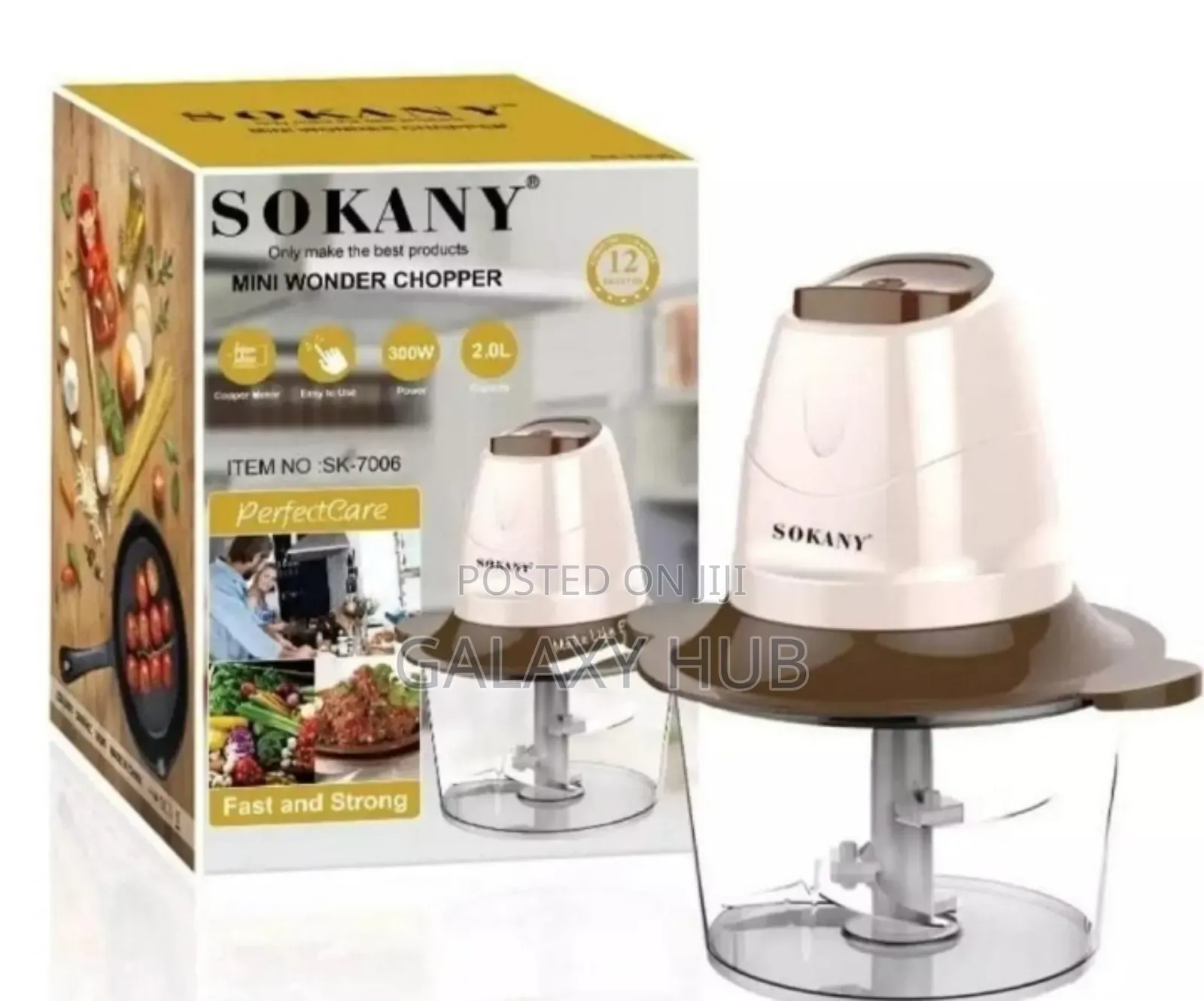 Sokany 2litres Electric Vegetable Chopper