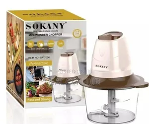 Sokany 2litres Electric Vegetable Chopper