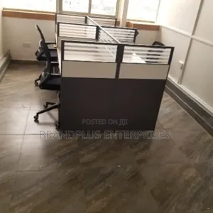4way Work Station With Pedestal Drawers