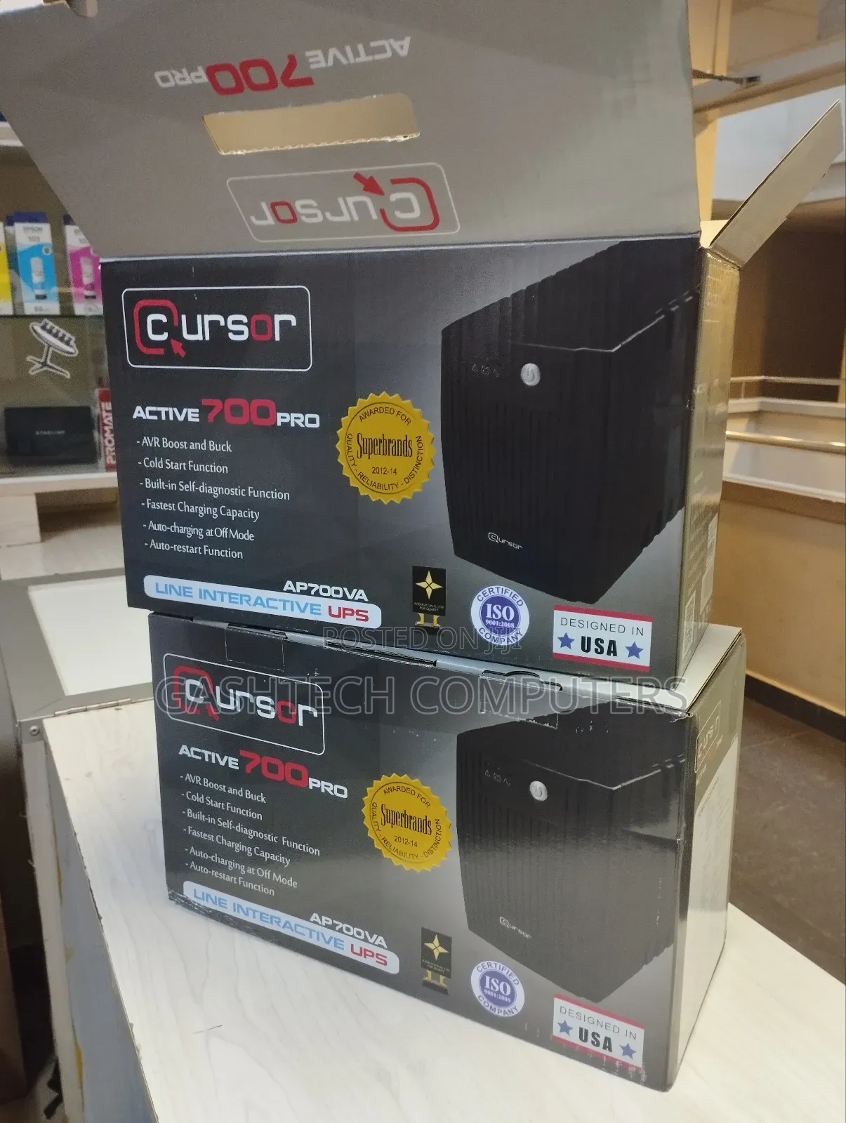 Cursor-700va Active Pro Backup Ups Cursor-7