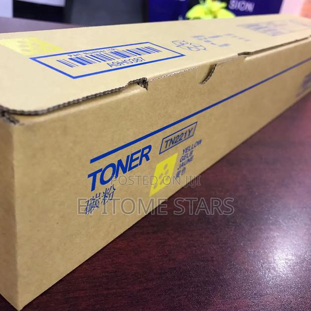 Bald Konica Minolta TN-221Y Yellow Toner Cartridge