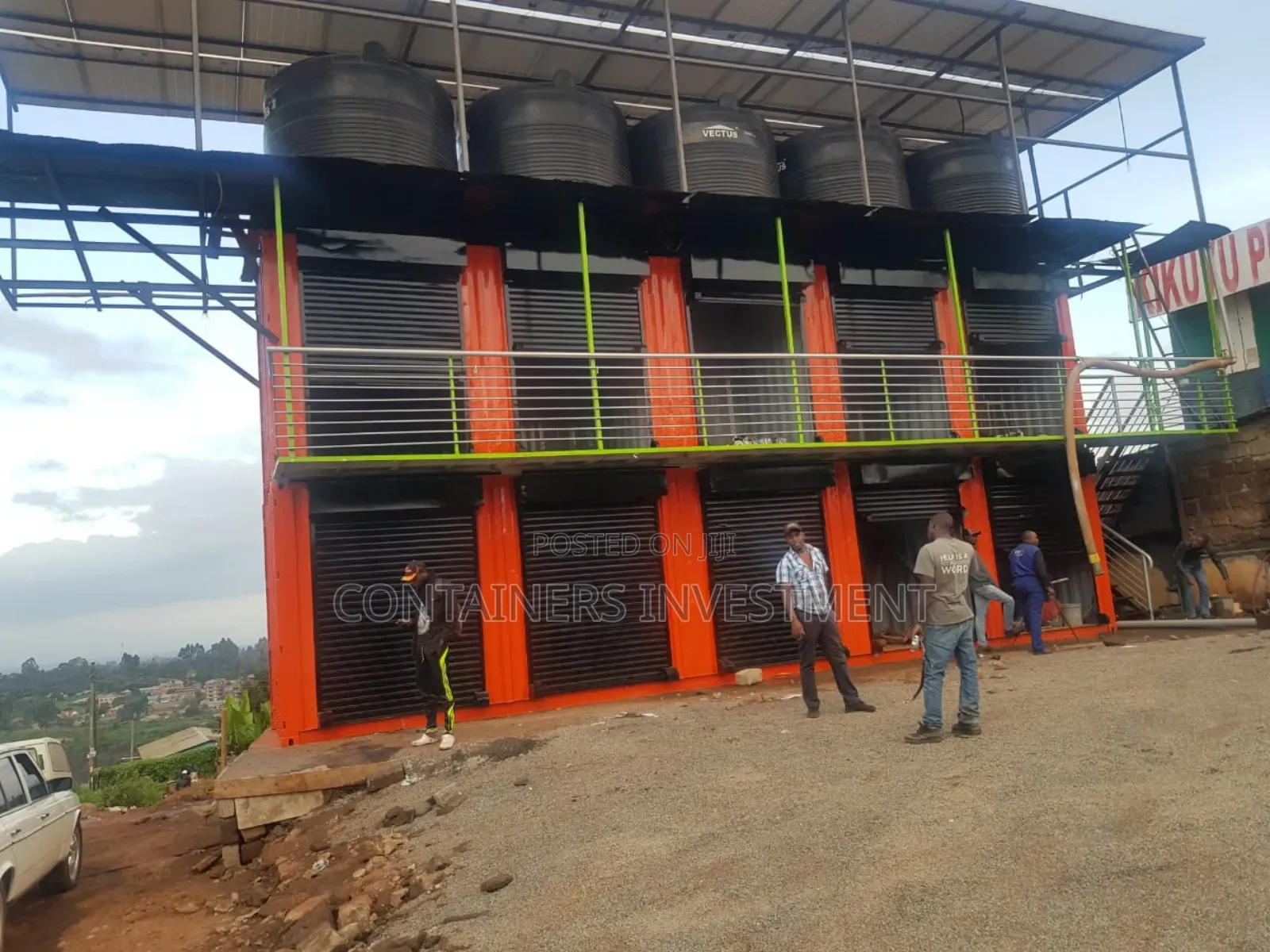Container Stalls for Sale- Highly Volatile Containers