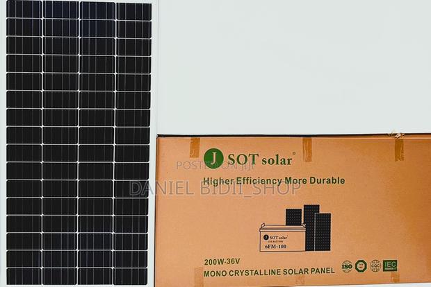 J-Sot 200watts All Weather Solar Panel - main view