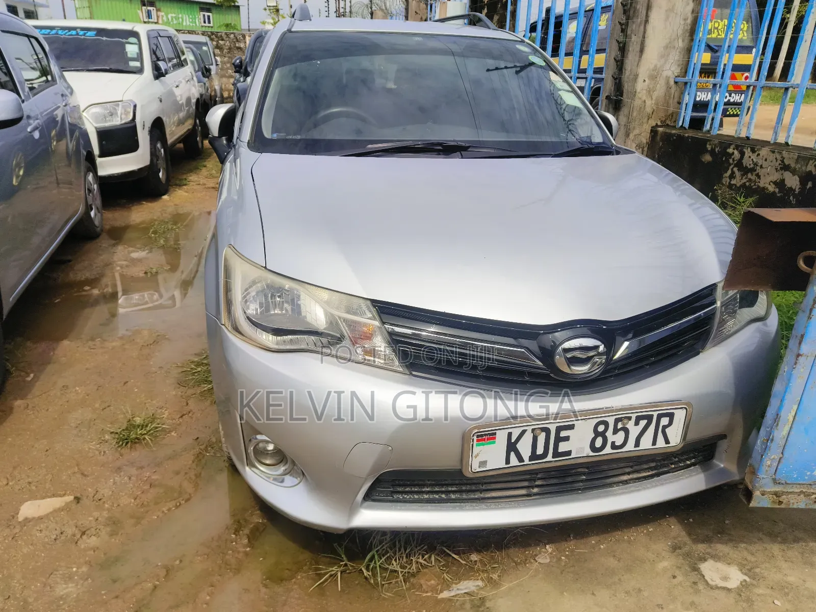Toyota Corolla Fielder 2014 Silver