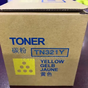 Fancy Konica Minolta TN321 Yellow Toner Cartridge