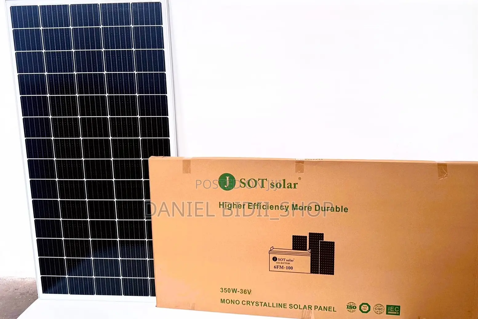J Sot 350watts All Weather Solar Panel