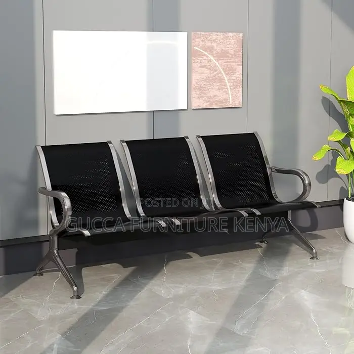 Benches:3-Seater Guest Reception Waiting Office Bench